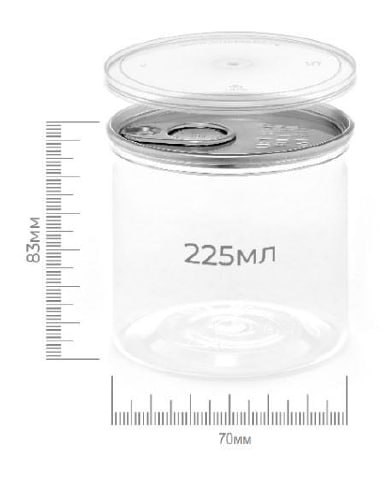 Банка 225 мл