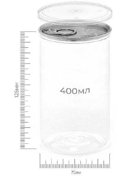 Банка 400 мл